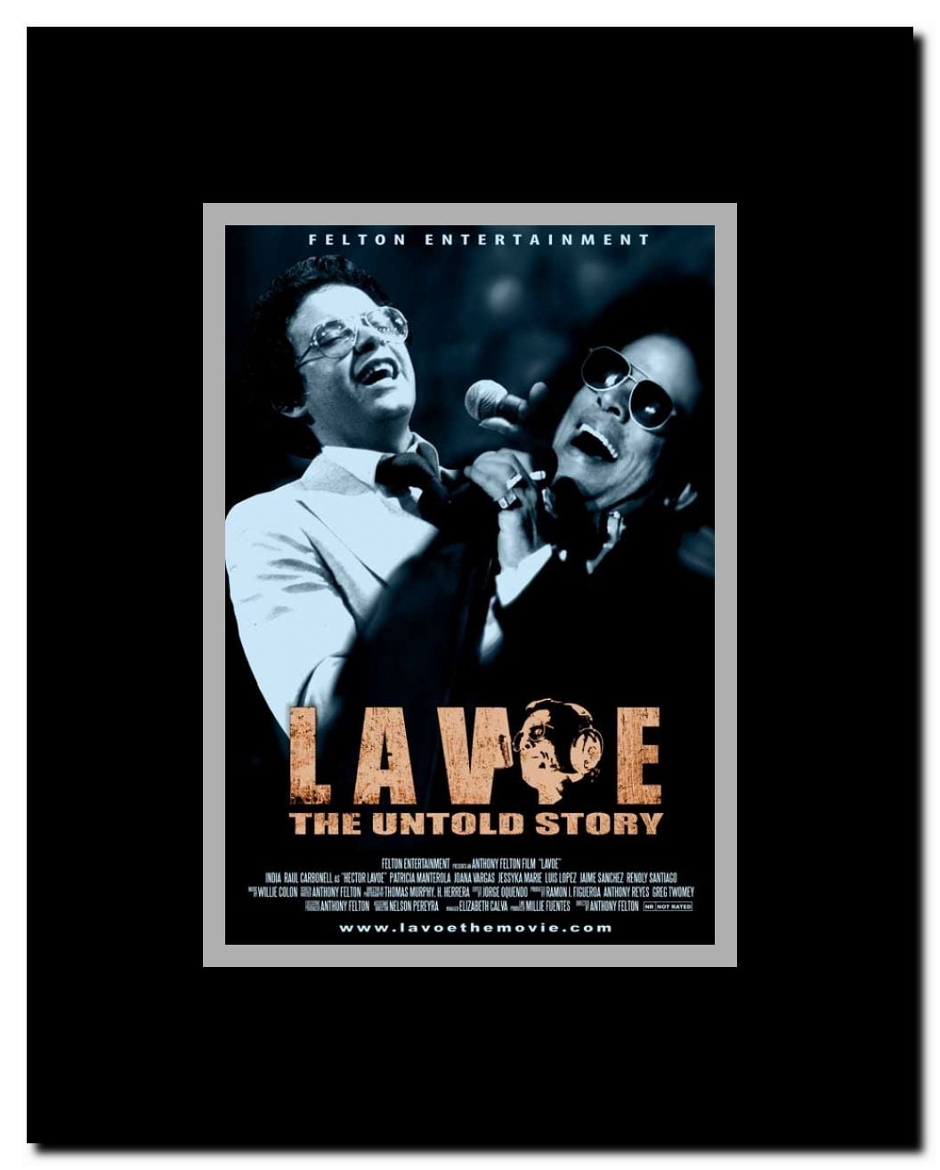 Lavoe Framed Movie Poster