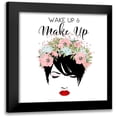 thumbnail image 1 of Lavoie, Tina 12x12 Black Modern Framed Museum Art Print Titled - Wake Up and Make Up, 1 of 5