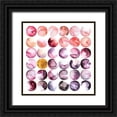 thumbnail image 1 of Lavoie, Tina 12x12 Black Ornate Wood Framed with Double Matting Museum Art Print Titled - Dab I, 1 of 4