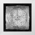 thumbnail image 1 of Lavoie, Tina 12x12 White Modern Wood Framed Museum Art Print Titled - Silver Vintage Star Chart Sky Map 1880, 1 of 4