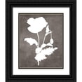 thumbnail image 1 of Lavoie, Tina 12x14 Black Ornate Wood Framed with Double Matting Museum Art Print Titled - Spirit Poppy II, 1 of 4