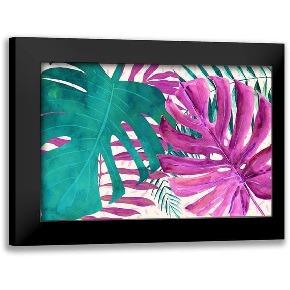 Lavoie, Tina 14x11 Black Modern Framed Museum Art Print Titled - Rainforest Canopy II