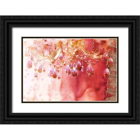 Lavoie, Tina 14x11 Black Ornate Wood Framed with Double Matting Museum Art Print Titled - First Blush