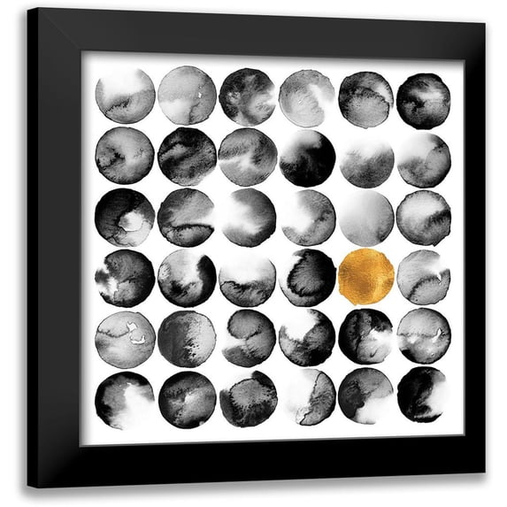 Lavoie, Tina 15x15 Black Modern Framed Museum Art Print Titled - Dab III