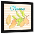thumbnail image 1 of Tina Lavoie 15x15 Black Modern Wood Framed Wall Art Titled - Mango Ohana, 1 of 6