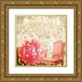 thumbnail image 1 of Lavoie, Tina 15x15 Gold Ornate Wood Framed with Double Matting Museum Art Print Titled - Hotel Regina Paris Reception Desk, 1 of 4