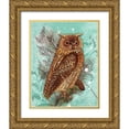 thumbnail image 1 of Lavoie, Tina 15x18 Gold Ornate Wood Framed with Double Matting Museum Art Print Titled - Snowy Owl, 1 of 4