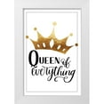 thumbnail image 1 of Lavoie, Tina 17x24 White Modern Wood Framed Museum Art Print Titled - Queen of everything, 1 of 4