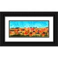 thumbnail image 1 of Lavoie, Tina 18x10 Black Ornate Wood Framed with Double Matting Museum Art Print Titled - Painted Sky Panorama, 1 of 4