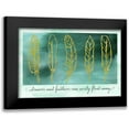 thumbnail image 1 of Lavoie, Tina 18x13 Black Modern Framed Museum Art Print Titled - Gathering Feathers Two, 1 of 5