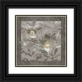 thumbnail image 1 of Lavoie, Tina 20x20 Black Ornate Wood Framed with Double Matting Museum Art Print Titled - Platinum Feathers, 1 of 4