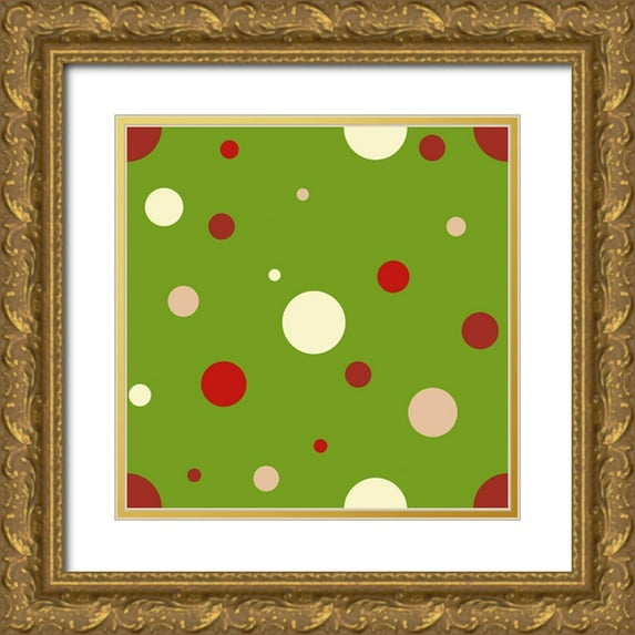 Lavoie, Tina 20x20 Gold Ornate Wood Framed with Double Matting Museum Art Print Titled - Beautiful Christmas III