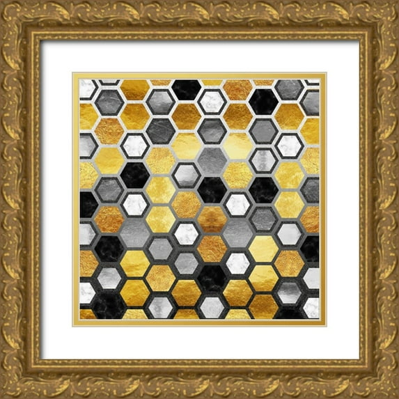 Lavoie, Tina 20x20 Gold Ornate Wood Framed with Double Matting Museum Art Print Titled - Hive
