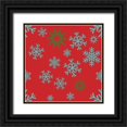 thumbnail image 1 of Lavoie, Tina 26x26 Black Ornate Wood Framed with Double Matting Museum Art Print Titled - Beautiful Christmas XI, 1 of 4