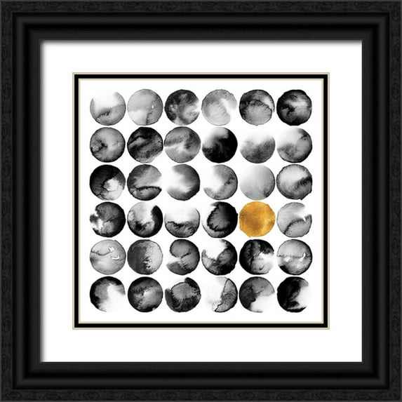 Lavoie, Tina 26x26 Black Ornate Wood Framed with Double Matting Museum Art Print Titled - Dab III