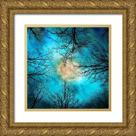 Lavoie, Tina 26x26 Gold Ornate Wood Framed with Double Matting Museum Art Print Titled - evening