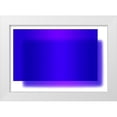 thumbnail image 1 of Lavoie, Tina 32x23 White Modern Wood Framed Museum Art Print Titled - Cobalt, 1 of 4