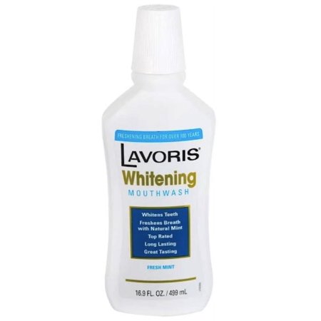 Lavoris Fresh Mint Whitening Mouthwash, 16.9-oz. Bottles PACK OF 2