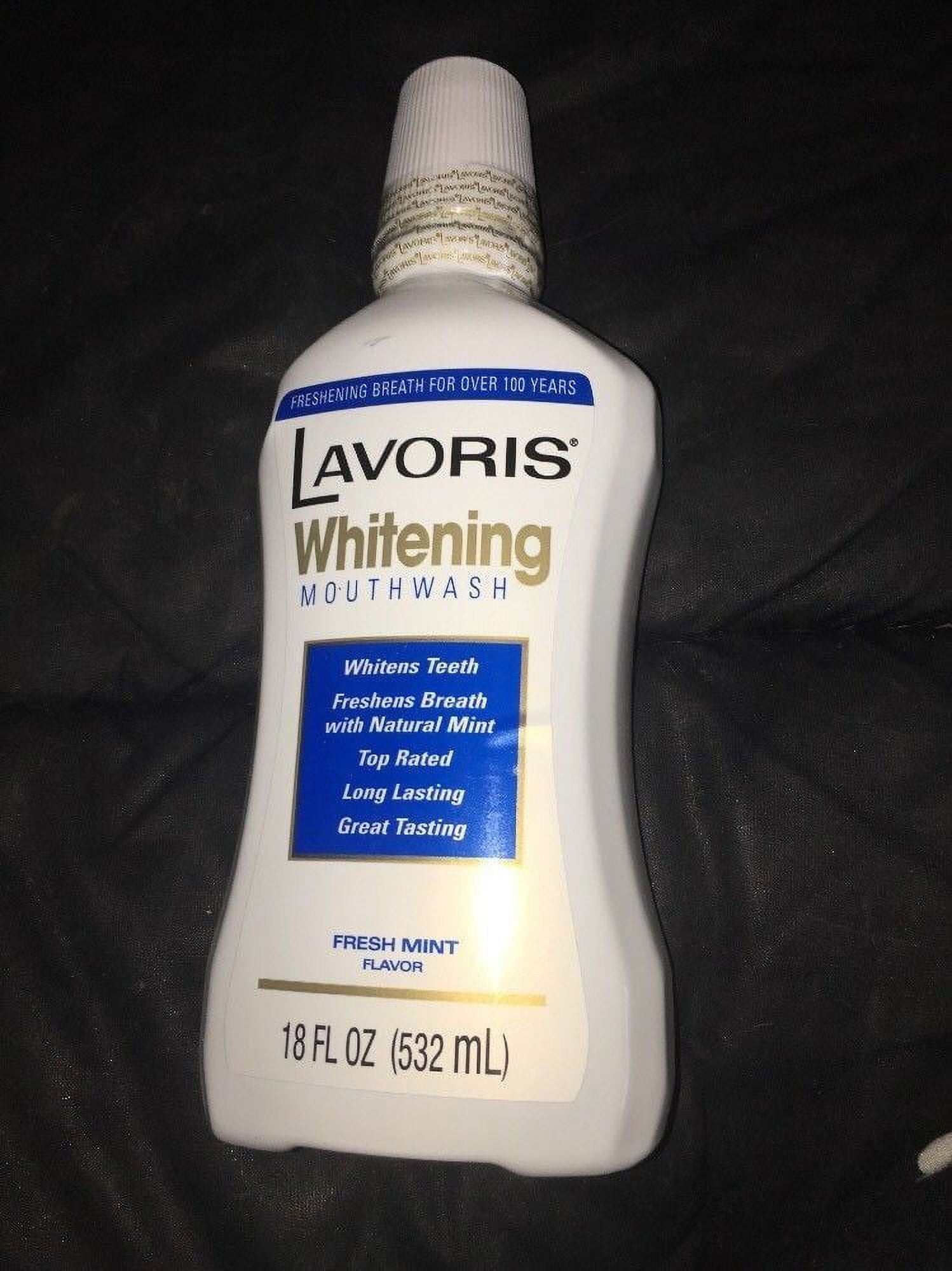 Lavoris whitening mouthwash 18 fl oz