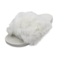 thumbnail image 1 of Lavra Women's Plush Faux Fur Slide Furry Slip On Sandals, 1 of 4