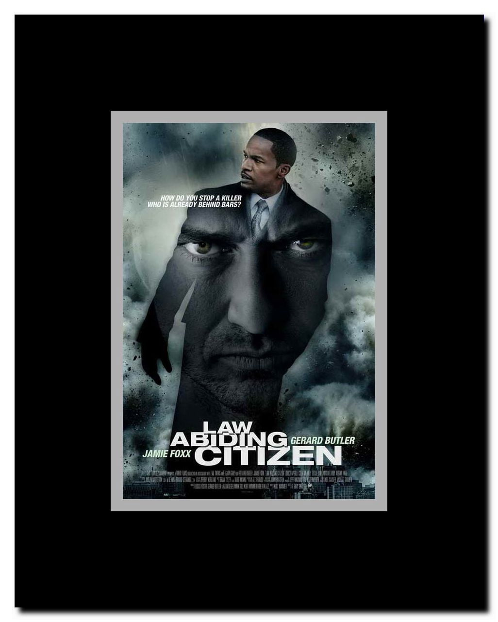 Law Abiding Citizen Framed Movie Poster