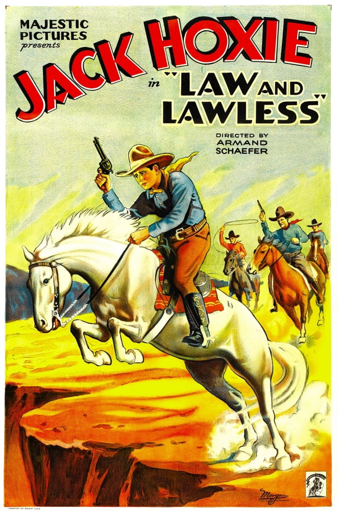 Law And Lawless Canvas Art - (24 x 36)