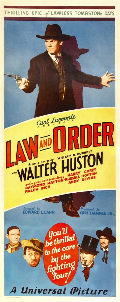 Law And Order Canvas Art - (11 x 17)
