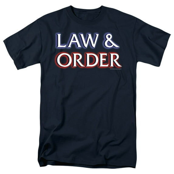 Law And Order - Logo - Short Sleeve Shirt - XX-Large
