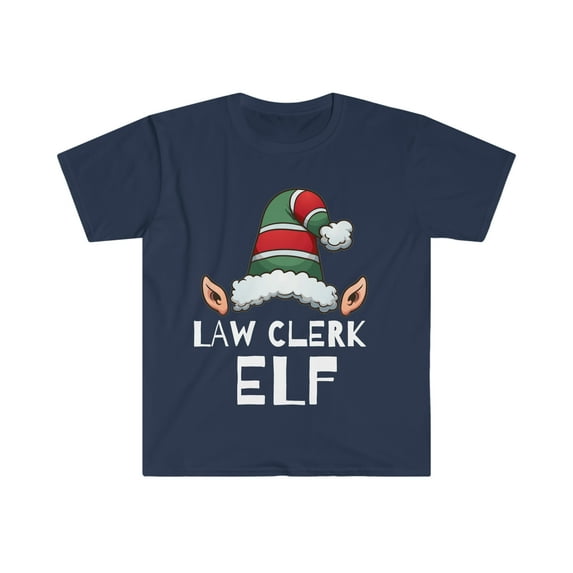 Law Clerk Elf Christmas Holidays Xmas Elves