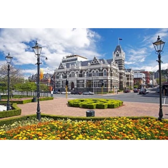 Law Courts, Dunedin, South Island, New Zealand Poster Print by David Wall (34 x 23)