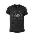 thumbnail image 1 of Law Enforcement Officer Men's Modern Fit Fun Casual T-Shirt Printed Graphic Tee Charcoal Grey Medium, 1 of 3