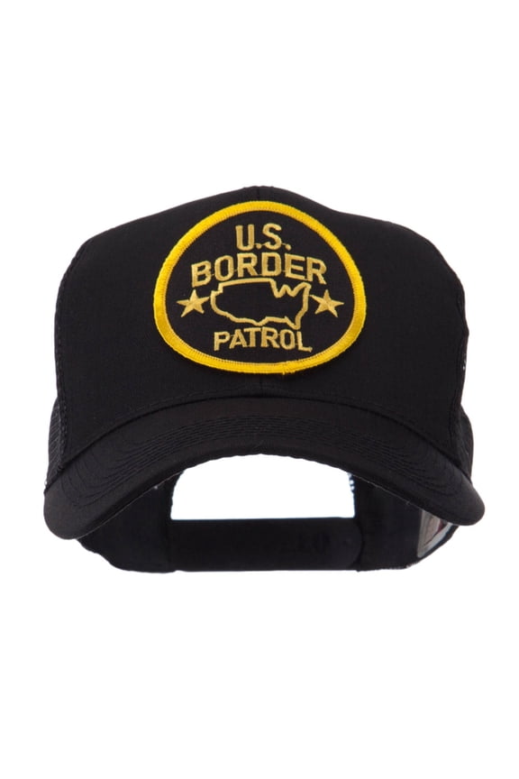 Law Enforcement Patched Mesh Cap - Border OSFM