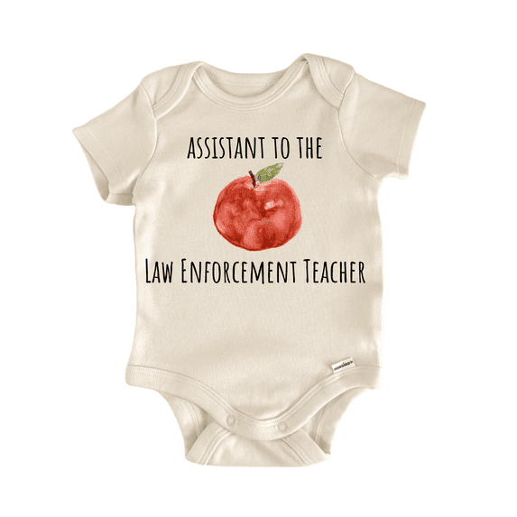 Law Enforcement Teacher - Baby Bodysuit