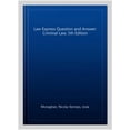 thumbnail image 1 of Law Express Question And Answer: Criminal Law, 5th Edition, 1 of 1