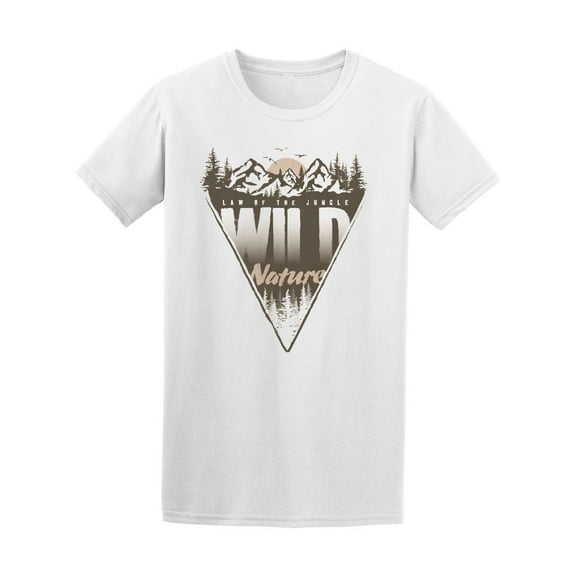 Law Of The Jungle Wild Nature T-Shirt Men -Image by Shutterstock, Male 3X-Large