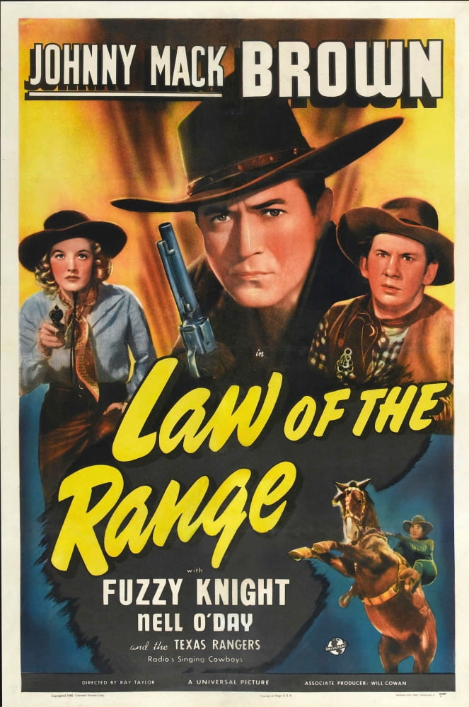 Law Of The Range Canvas Art - (24 x 36)