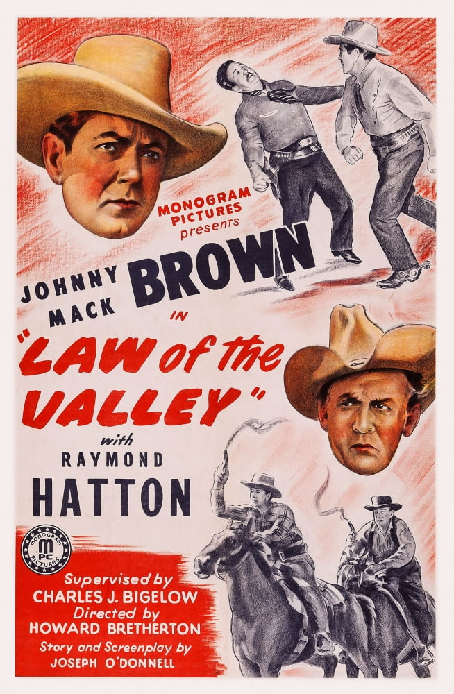 Law Of The Valley U Canvas Art - (11 x 17)