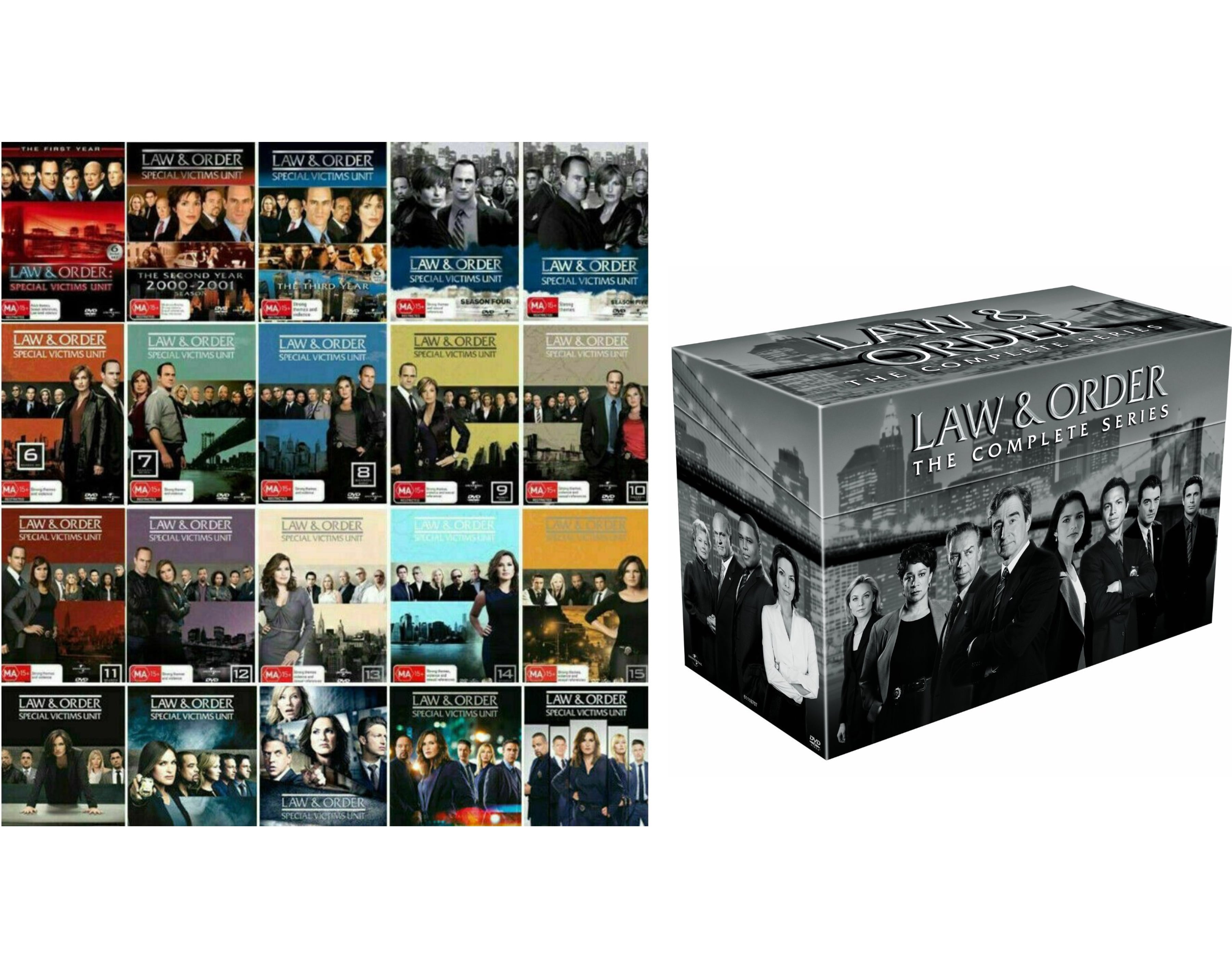 Law & Order Collection Sold Together - Law & Order: The Complete