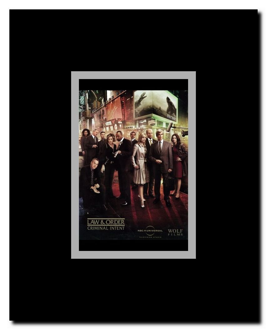 Law & Order: Criminal Intent Framed Movie Poster