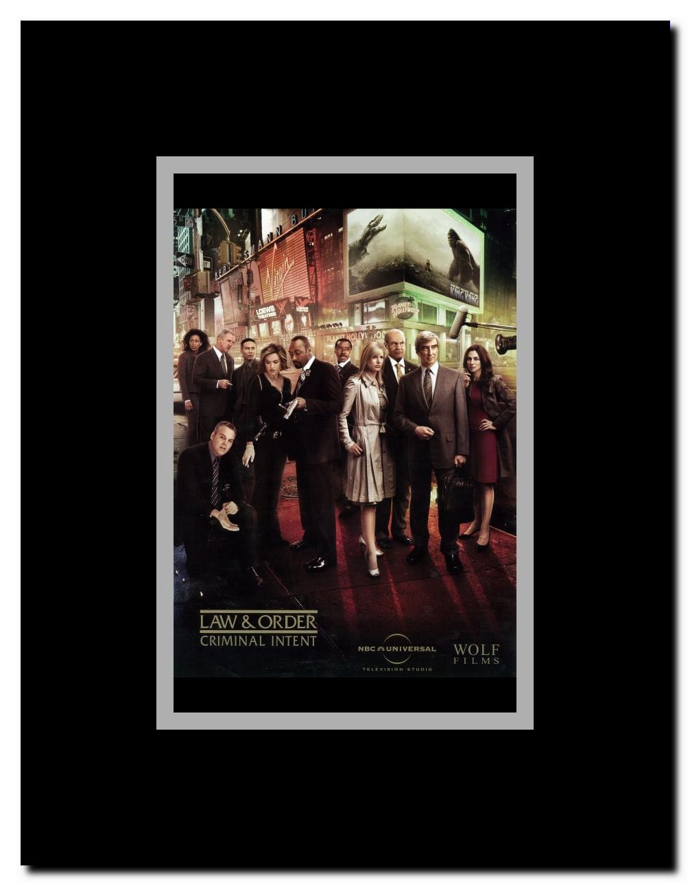 Law & Order: Criminal Intent Framed Movie Poster