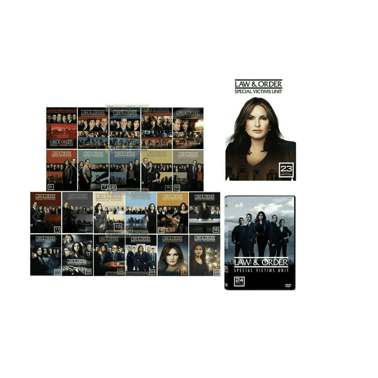 Law & Order SVU Special Victims Unit Complete Series Seasons 1-25 (DVD) Law & Order SVU Special Victims Unit Complete Series Seasons 1-25 (DVD)