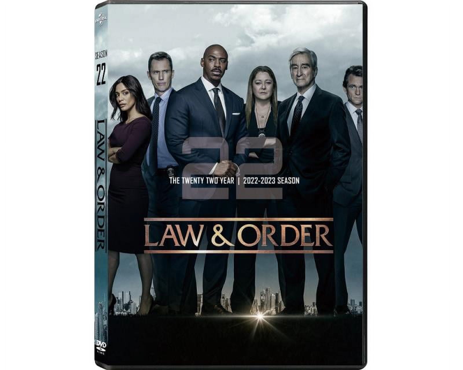 Law Order Season 22 Dvd Walmart