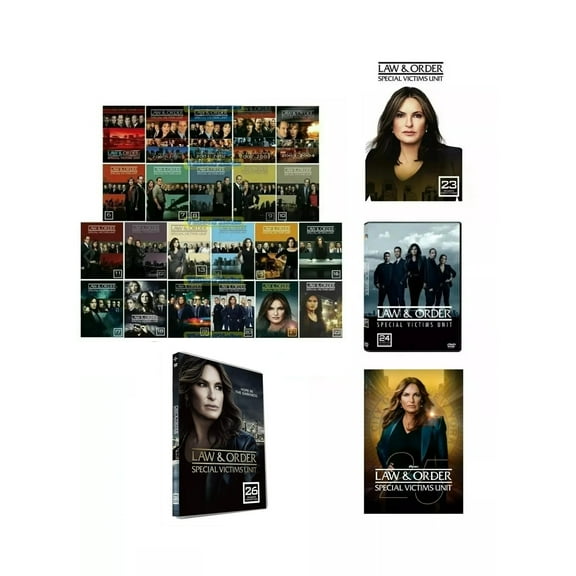 Law & Order: Special Victims Unit – The Complete Seasons 1–26 (DVD)