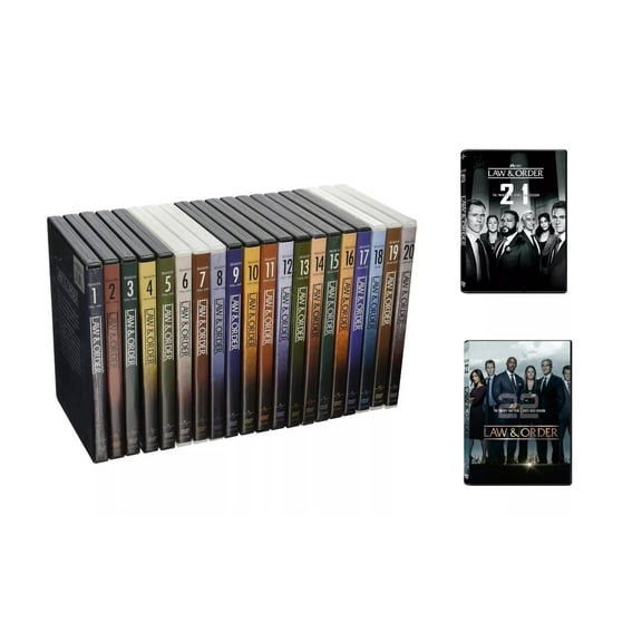 Law & Order: The Complete Series Collection Seasons 1-20 +21 and 22 Season DVD