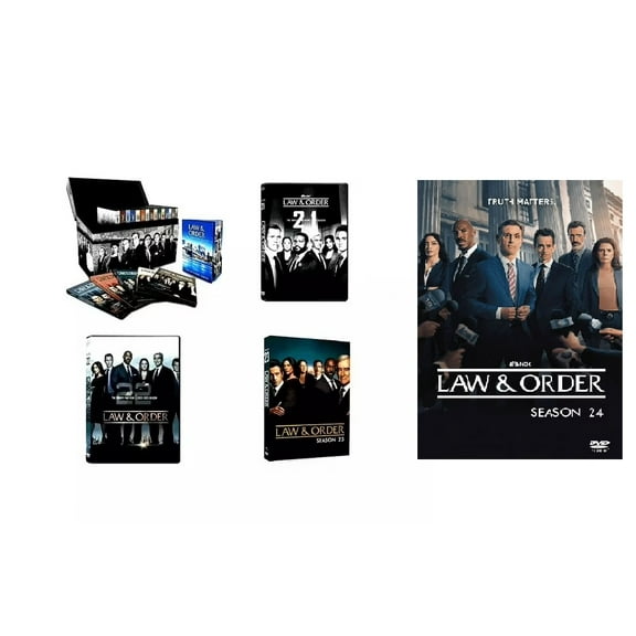Law & Order: The Complete Series Seasons 1-24 (DVD)