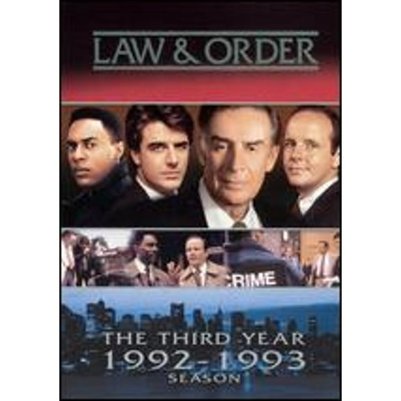 Pre-Owned Law & Order: The Third Year 1992-1993 [3 Discs] (DVD 0025192777622)