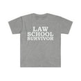 thumbnail image 1 of Law School Survivor  Unisex T-shirt S-3XL Attorney Graduate Graduation, 1 of 2