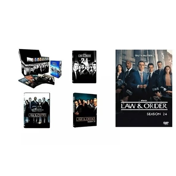 Law and Order: The Complete Series Seasons 1-24 (DVD)