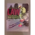 thumbnail image 1 of Pre-Owned Law for Recreation and Sport Managers (Paperback) 0757530451 9780757530456, 1 of 1