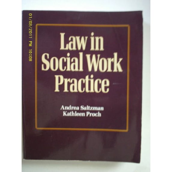 Pre-Owned Law in Social Work Practice (Nelson-Hall Series in Social Welfare) (Paperback) 083041360X 9780830413607
